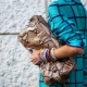Python leather bags
