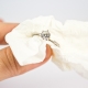 How to correct white gold with diamonds?