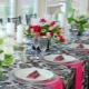 Birthday table setting