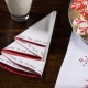 How to beautifully fold napkins for the New Year's table?