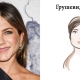Pear-shaped face: choosing haircuts, makeup and accessories