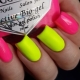 How to decorate your nails beautifully in acid colors?