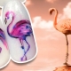 How to get a stylish flamingo manicure?