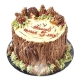 How to choose a cake for a wooden wedding?