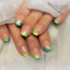 Beautiful design options for a multi-colored jacket on the nails