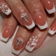 Beautiful French manicure
