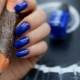 Manicure in blue tones: design ideas and fashion trends