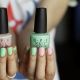 Fashion Trends for Pink Green Manicure