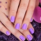 Delicate lilac manicure: interesting ideas and design options