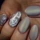 Novelties and ideas for manicure design in gray tones