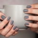Gray manicure: current trends and stylist recommendations
