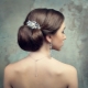 Collected hairstyles for the wedding: beautiful tall hairstyles with a veil, tiara and crown