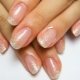 Fashionable design options for transparent manicure