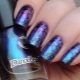 Bright and stylish manicure design ideas with chameleon varnish