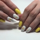 Yellow and white manicure: the best design and decor ideas
