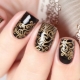 Gold manicure: trendy ideas and tips for combining colors