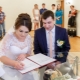 How many days after submitting an application to the registry office is a couple painted?