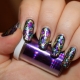 Foil for gel polish: what is it, types and application in design