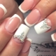 French on square nails: decor features and beautiful examples