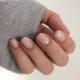 Beige gel polish manicure design ideas