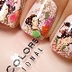How to beautifully stick water-based stickers on your nails?