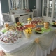 How to set the table for bride price at home?