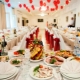 How to make a wedding menu and what to prepare for a wedding table?