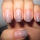 Glitter nail polish