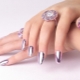 Original design options for monochromatic extended nails