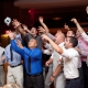 Caught the bride's garter at a wedding - what does that mean?