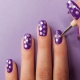 Simple drawings of gel polish on nails for beginners