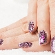 Recommendations for using glitter for nails and examples of manicure designs