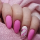 Pink gel polish: what colors to combine it with and what design to choose?