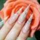 Stylish nail design in the shape of a peak and the technique of their creation