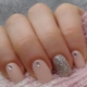 Manicure options in soothing shades