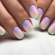 Stylish ombre manicure design options