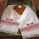 Choosing a towel for a wedding loaf