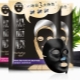 Black sheet mask on the face: properties and rules of use