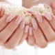 Manicure with coated nails