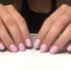Options for a solid color manicure on short nails