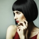 Choosing a short haircut for a brunette