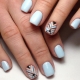 Geometry manicure ideas for short nails