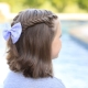 Choosing a hairstyle for school for a girl with short hair