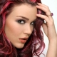 Highlighting on dark hair with toning