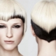 Dyeing short hair in two colors