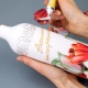 Decoupage a bottle of champagne: ideas and instructions for work