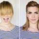 How to style beautifully overgrown bangs?
