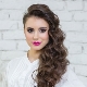 Hairstyles with side curls