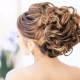 Collected hairstyles for medium hair