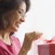 What can you give a woman for 45 years?